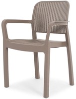Krzesło ogrodowe SAMANNA - cappuccino