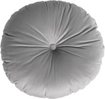 Okrągła poduszka OLIWIA 36 cm - szara