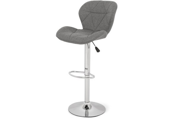 Krzesło hoker FINN 89-109 cm - szary 