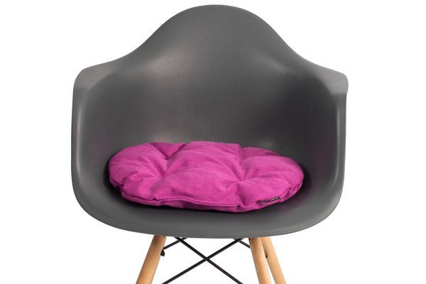 Poduszka na krzesło KAMILA 43x40 cm - fuksja